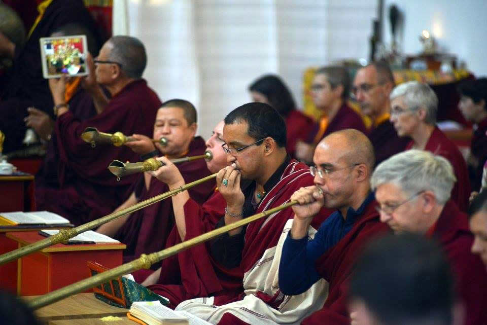 Sadhana Musicians Musicians during the sadhana. October 2016.