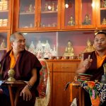 Mindrol Lekshey Teachers Ven. Lama Thinley Gyaltsen andVen. Lama Thrinley Gyaltsen and Ven. Acarya Namdrol Gyatso teaching at Mindrol Lekshey 2017