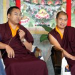 Mindrol Lekshey Teachers Ven. Acarya Namdrol Gyatso and Ven. Lama Thrinley Gyaltsen, Mindrol Lekshey teachers