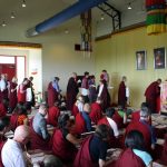 HEDzKR with Sangha Sangha members during the teachings of Dzigar Kongtrul Rinpoche