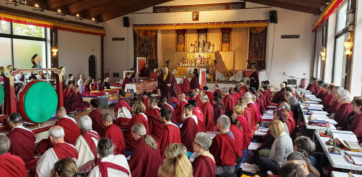 The Minling Dorsem Drubchö in Athens, Greece, October 2018