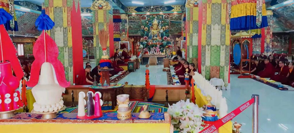 gyari-rinpoche-passing-3-20181029 Prayers at Mindrolling Monastery mark the passing of Gyari Rinpoche